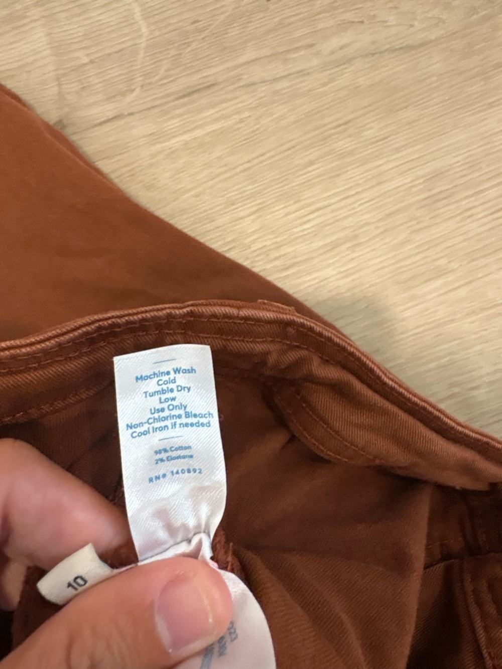 Marine Layer Bridget Twill Flare Pants - Picture 4 of 7